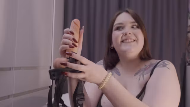 Birthday Present -chastity Belt (joi, Solo,milf, Mistress, Strap)
