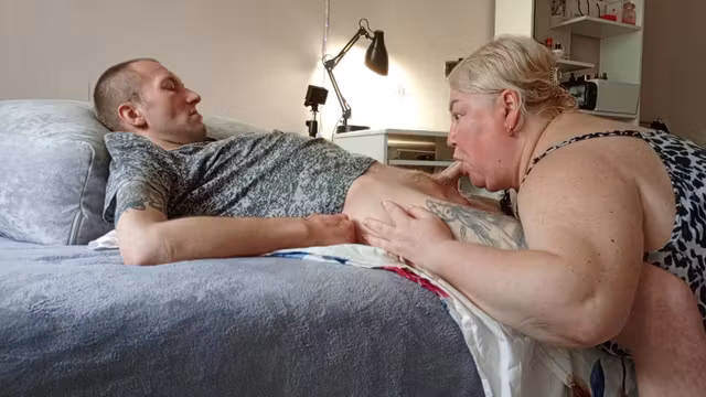 Stepmother-in-law Gently Sucks Dick Until I Cum