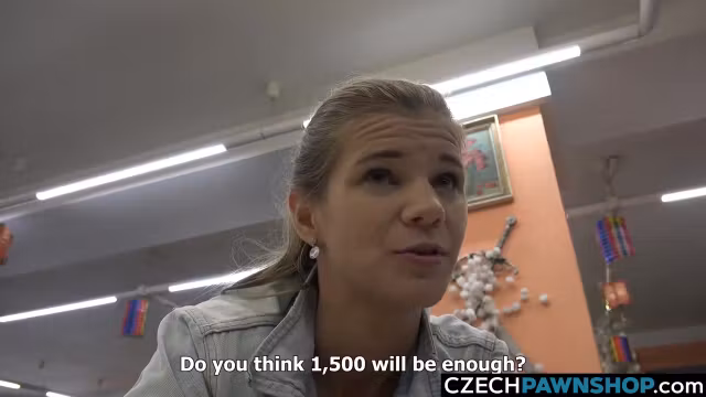 Czech Beauty Agrees To Be Fucked For Money