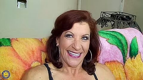 American Horny Older Lady Goes Interracial With Violet Jones