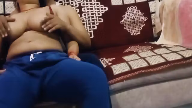 Sexy Girl Having Romance With Her Boyfriend