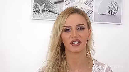 Afina Kisser Casting With Big Black Dick
