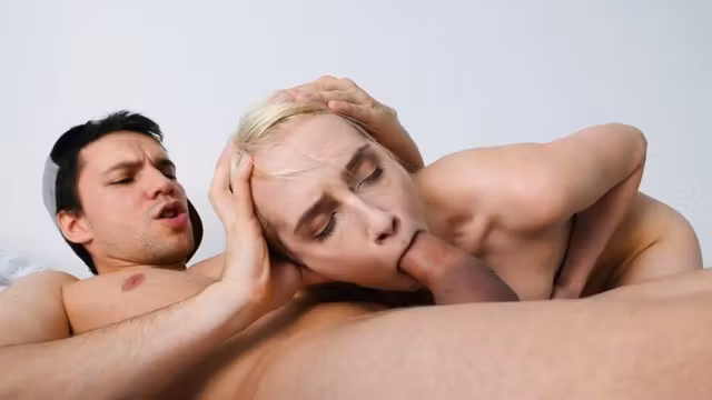 SIS.PORN. Buddy slees near blonde girlfriend drilled