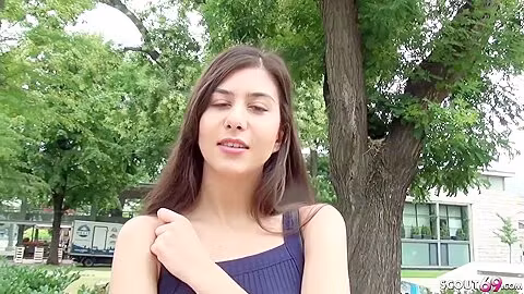 Cute Teenager 18+ Anya Seduce To Rough Hump At Street Casting - Anya Krey