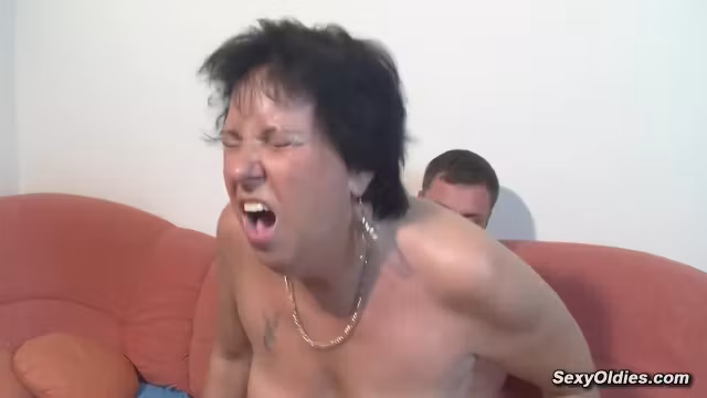 Big Cock Guy Fucks German Mature