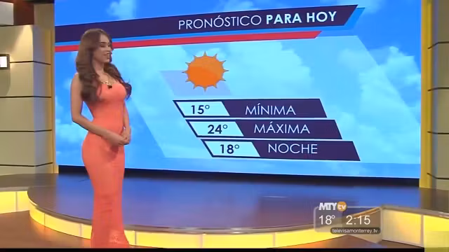 Forecast with the hottest weather girl ever!