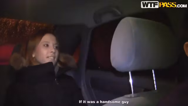 Sexy blonde Mancy has a wonderful car sex