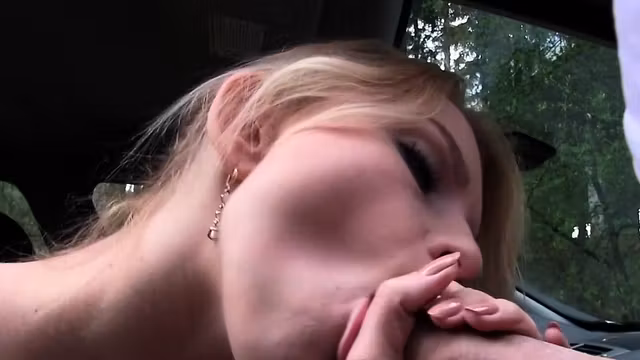Pierced belly blonde bangs outdoor