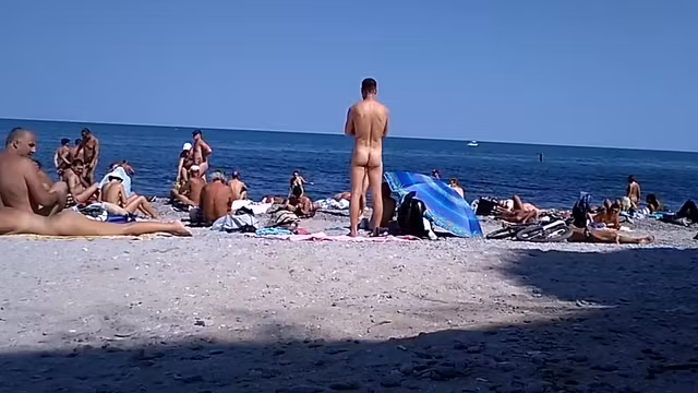 nude teen 18+ in the nude beach