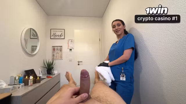 He Gets Caught Jerking During Massage