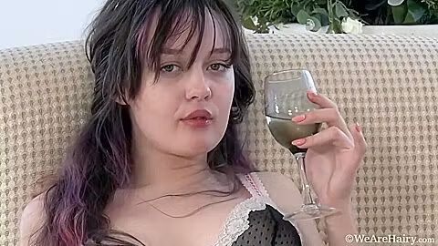 Ksenia Yankovskaya Enjoys Beverage And Strips Nude - Whitney Uliana