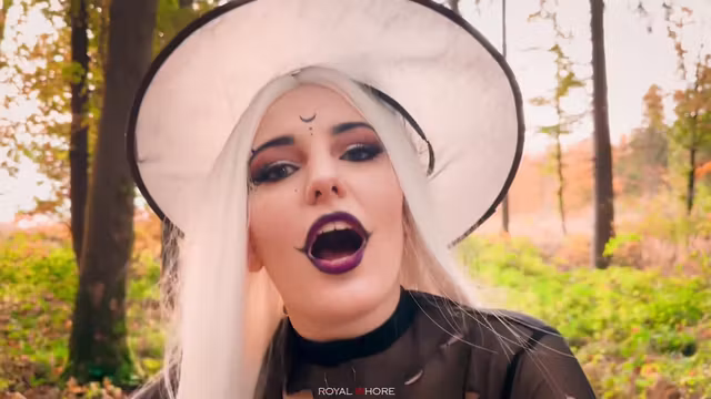 Whore Suzie Sparkles Pee In The Middle Of Forest