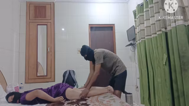 Took Didi To The Hotel And Gave Her A Massage, Then Hot Body Nehari