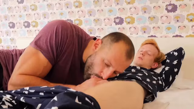 BRINGMEABOY Young Tom Malone Jerks Off While Daddy Fucks Him