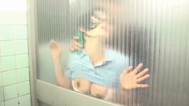 01I0423- male employee who rapes a cleaning lady from behind while cleanin