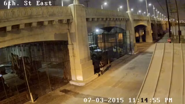 Saucy hot brunette enjoys pissing hard under a bridge