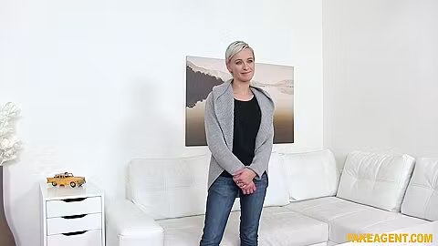 Shy Janie Skys Sensual First-time Erotic Casting