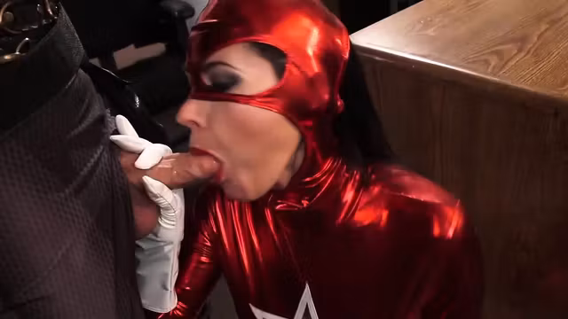 Sexy superhero is here to get fucked