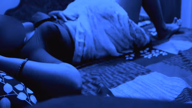 Sexy Indian Wife Sreejaa In Saree Blouse Nice Fucking & Creampied In Dark Night