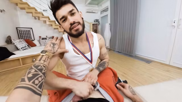 VRBGay.com Guys take a win in the Analympic games
