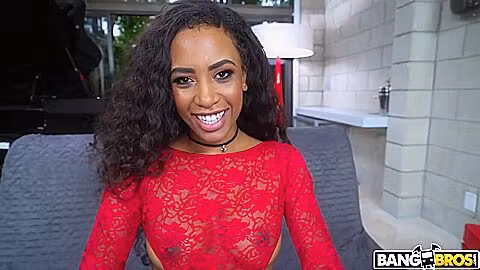 Demi Sutra - Ebony Beauty Demi Squirts For First Time With Peter Green And Ajaa Xxx