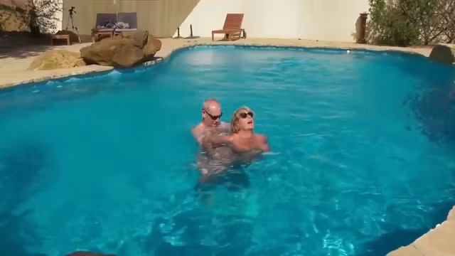 Fucking In The Pool On Holiday