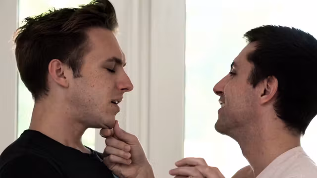 Dance lesson turns into a hot raw fuck for stepbrothers