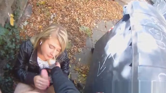 Real teen 18+ fucked and facialized in public