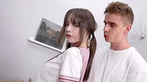 Beautiful Dakota With Gape And Cum In Mouth