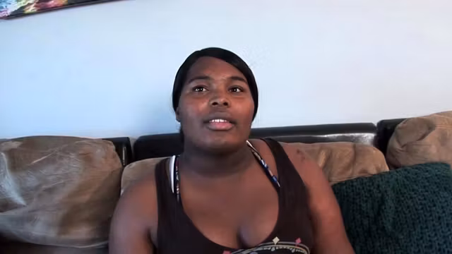 Chubby asian tranny sucks cock at casting