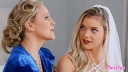 His Step mother, Her Wedding - Julia Ann And Anny Aurora