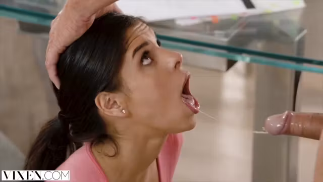 Katya Rodriguez Bad Intern Gets Punished