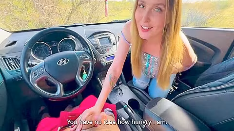 Hot Stepmom (stepmom) Fucks In The Car With Her Stepsons Classmate 22 Min