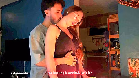Intense And Passionate Romantic Sex From A Real Couple Ends With A Creampie