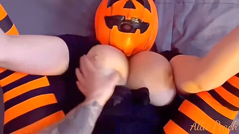 Emotional At Halloween Costume Sex - Allie Peach