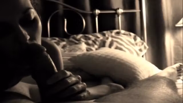 Super Hot Messy Blowjob Facial Backlit Vintage