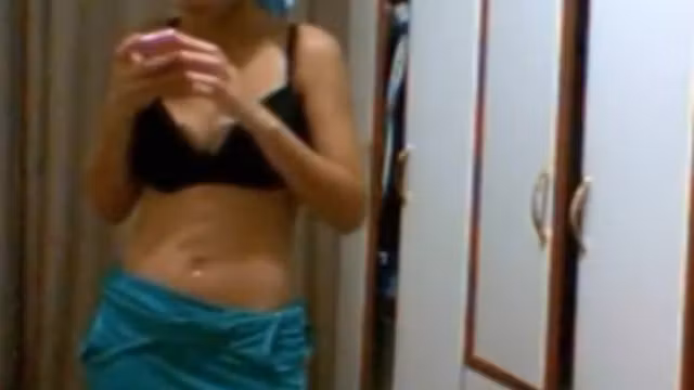 Hot Step sister prepares for a night out