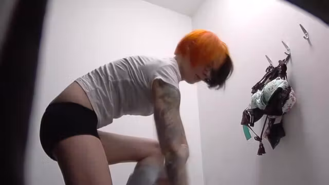 Redhead Rebel Caught in Shopping Mall