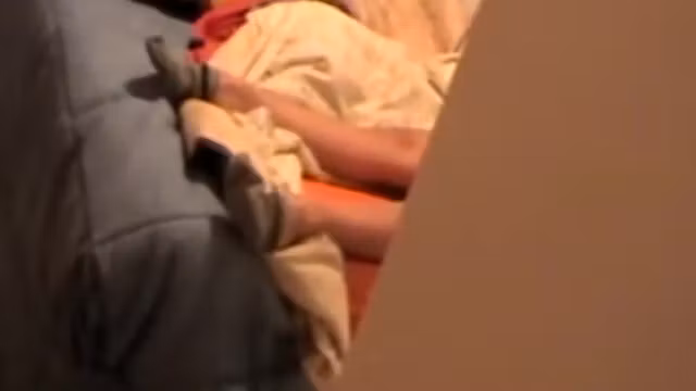 Masturbation peeped through a window