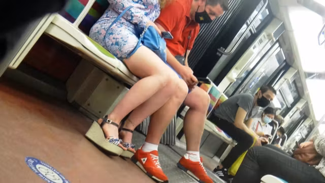 MILF, Hot Legs In Wedges High Heels
