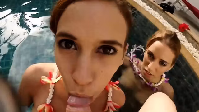 Twins go shopping and get paid in dick