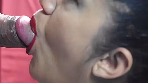 Cumshot On The Tongue In Close-up