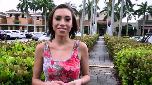 Teen Amber is having sex and being paid
