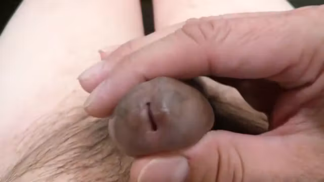 From flaccid to erect - No Cum