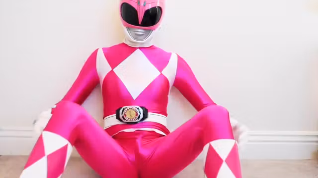 Pink Ranger Masturbates, Again!