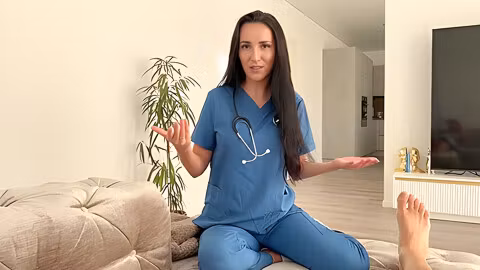 Stepmom-doctor Fucks Her Stepson During A Break At Work