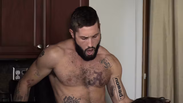 Jeff Powers with Roman Todd at Raw Fugitive Scene