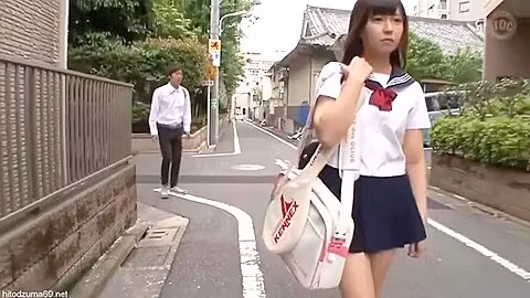 Very Hot Censored Clip With Shy Japanese schoolgirl 18+