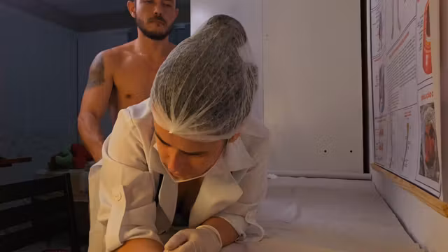 Patient Has An Erection Feeling The Nurses Hands
