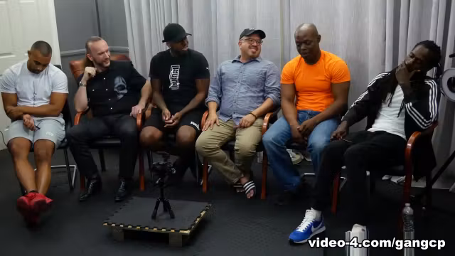 Gangbang Creampie 407 Interview with April Snow 2, Scene #01